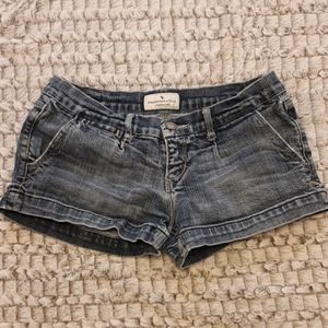 Blue Jean Shorts By Abercrombie & Fitch.
